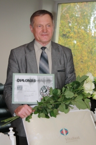 Geriausias bosas 2013 3 vieta Mitrulevicius Klemensas