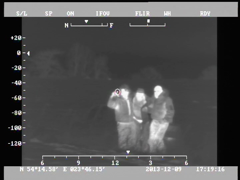 Pasiklydusį Alytaus rajono gyventoją pasieniečiai surado iš sraigtasparnio