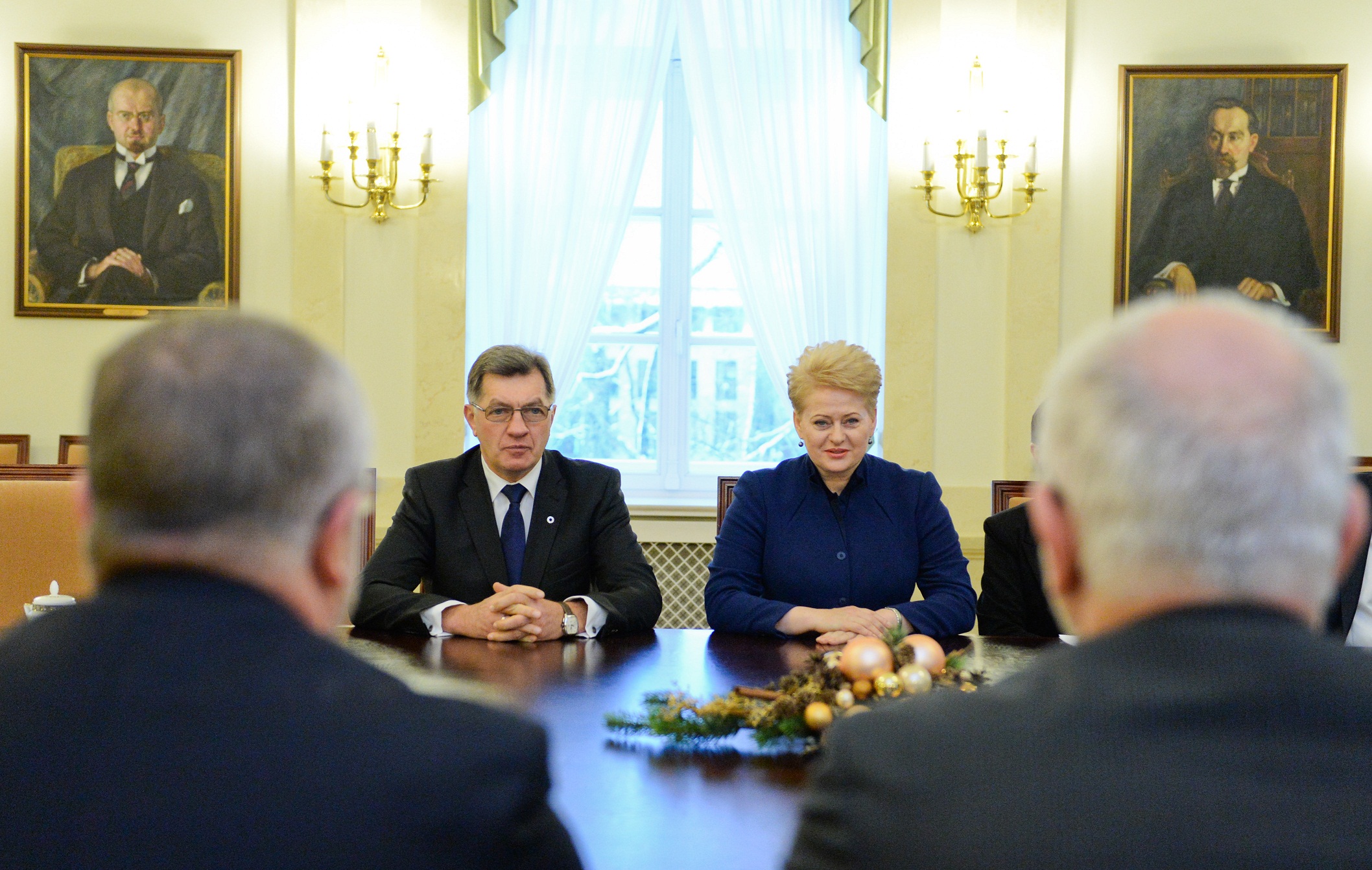 Prezidentė su Premjeru aptarė pirmuosius Vyriausybės darbo metus