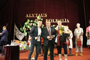 Lietuvos kolegijų šauniausiu studentu išrinktas Alytaus kolegijos pirmo kurso studentas Ervinas Chvesko.