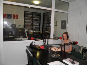 Erika Karalaitienė FM99 studijoje