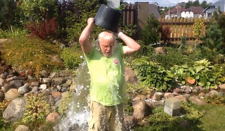 Alytaus meras apsipylė vandeniu