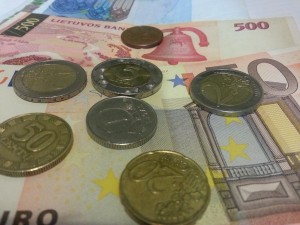 eurai litai centai banknotai (3)