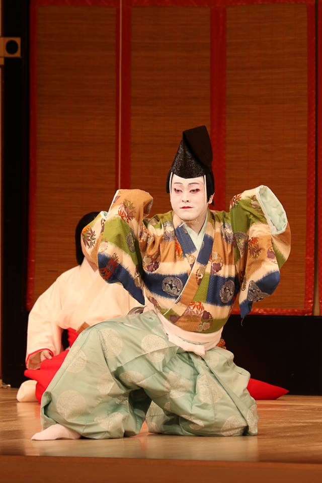 Kabukio teatro šokėjas Takamasa Fujima