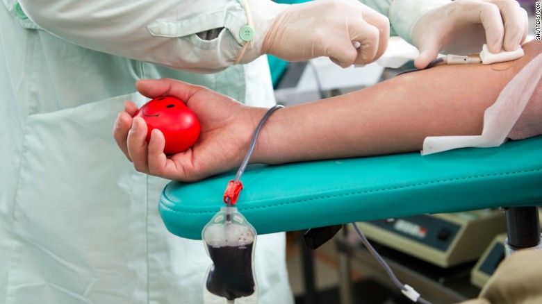 kraujo donorai