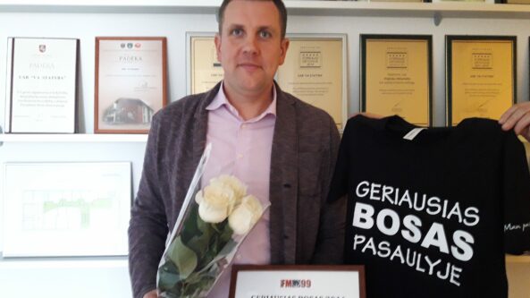 Geriausias Bosas 2016 – Virginijus Almanaitis!