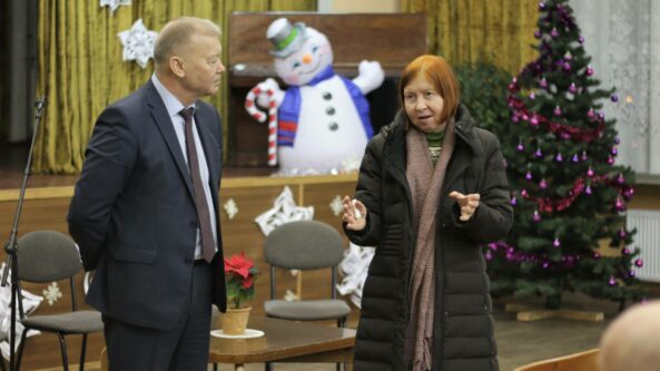 Alytaus miesto vadovai susitiko su Vidzgirio bendruomene