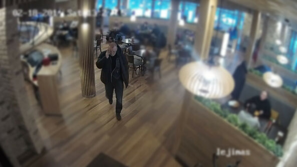 Padėkite atpažinti vagyste įtariamą vyrą!