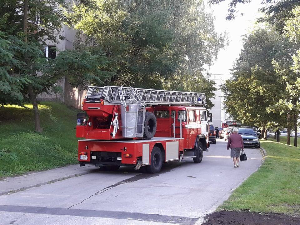 Per gaisrą daugiabutyje žuvo Alytaus gyventojas