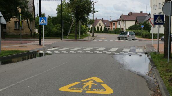 Kas trečias vairuotojas yra patekęs į avarinę situaciją dėl nesaugaus vaikų elgesio kelyje