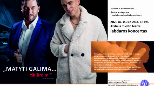 Alytiškiai tiesia pagalbos ranką vaiko regėjimą gelbėjančiai šeimai