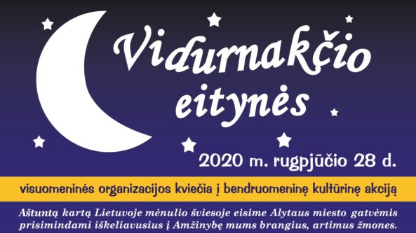Apie „Vidurnakčio eitynes” pokalbyje su V. Grišmanauskiene ir A.Marcinekvičiene