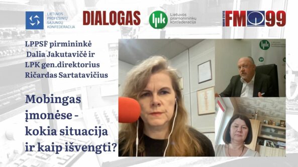 „Dialogas”. Mobingas verslo įmonėse – kokia situacija?