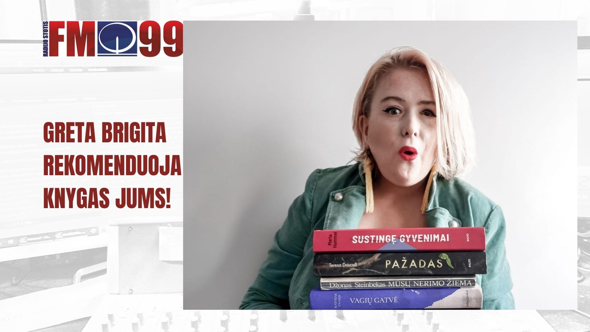 Ką skaityti ilgąjį savaitgalį? Pataria Greta Brigita