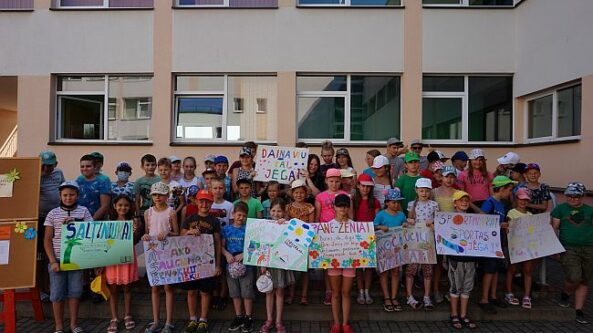 F.Džiautas: Praėję metai užgrūdino ir daug ko išmokė. Rugsėjo 1-oji Volungės progimnazijoje