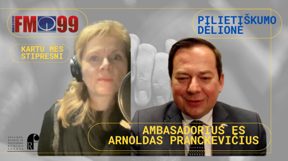 Ambasadorius A.Pranckevičius apie Rytų partnerystės pokyčius ir Ukrainos kelią į demokratiją
