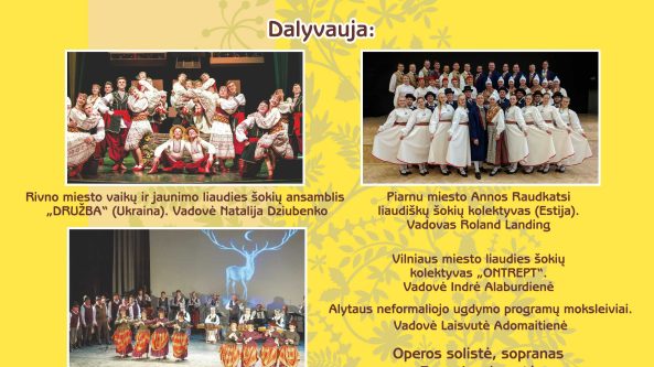 „Dainava“ kviečia į tarptautinį liaudies meno festivalį „Atvažiuoj Kalėdos“