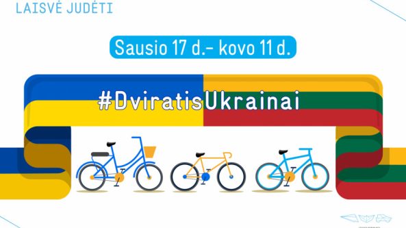 Turite gerą nenaudojamą dviratį? Padovanokite! Startavo akcija #DviratisUkrainai!