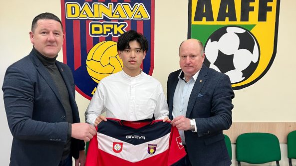 „Dainava“ pasirašė sutartį su puolėju iš Japonijos