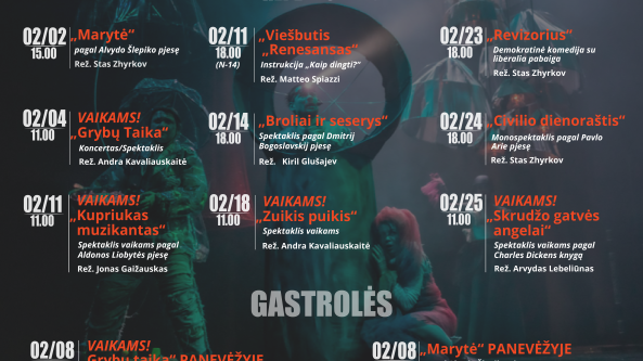 Būk kARTu su teatru: V A S A R I S