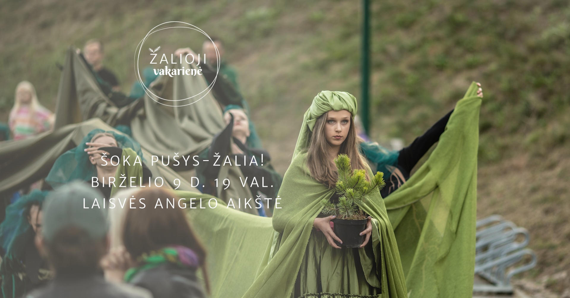 Žalioji vakarienė birželio 9-ąją Alytaus miesto širdyje!