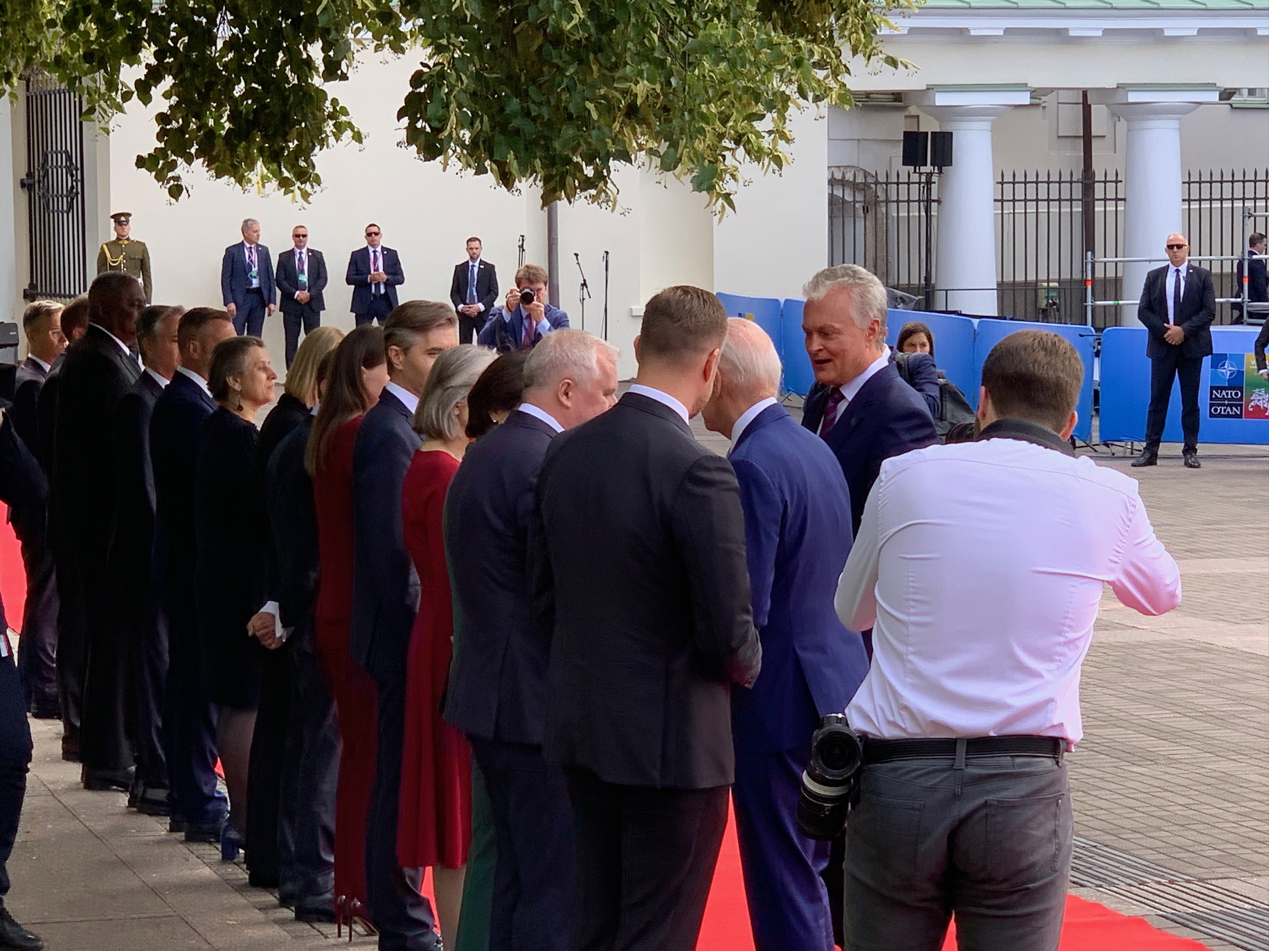 V. Zelenskis atvyko į NATO viršūnių susitikimą Vilniuje