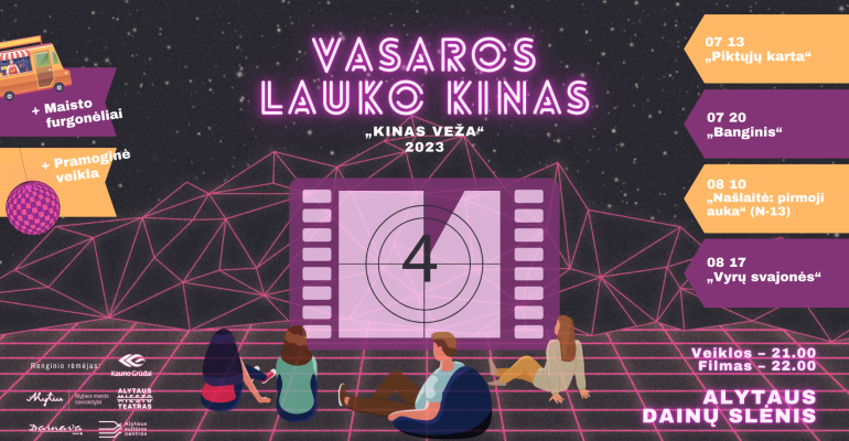 KINAS VEŽA sugrįžta į Alytų!