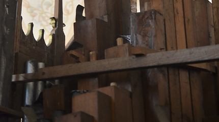 Labdaringas aukcionas Merkinės bažnyčios vargonams