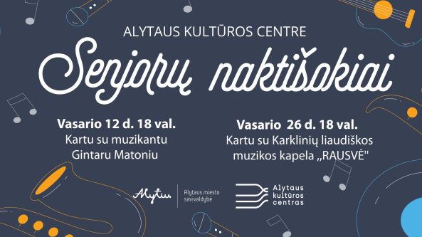 Alytaus kultūros centre „Senjorų naktišokiai“