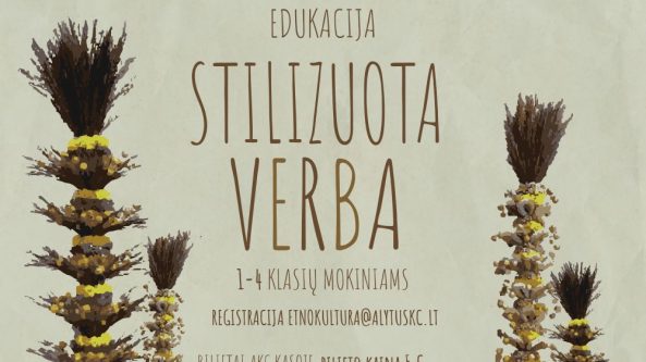 Edukacija „Stilizuota verba“
