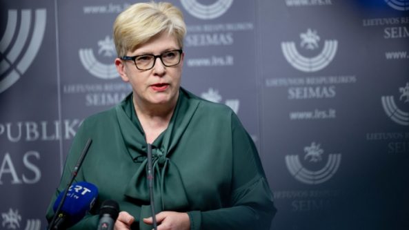 Premjerė gavo A. Anušausko atsistatydinimo prašymą
