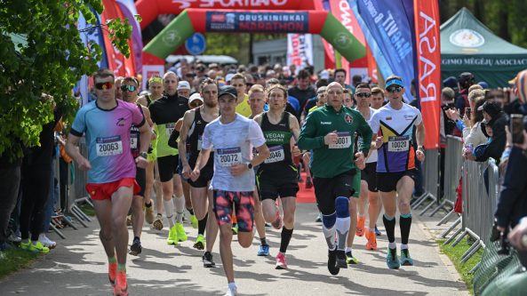 „RASA Druskininkų maratone“ triumfavo Modestas Dirsė ir Gitana Akmanavičiūtė