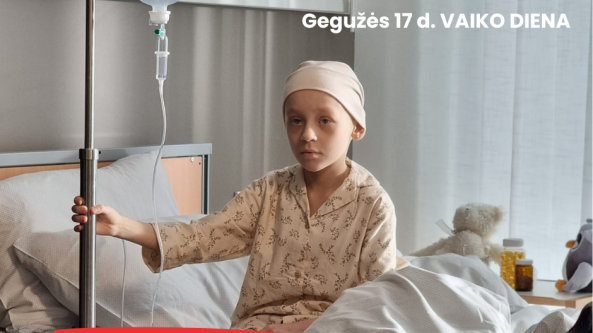 Vaiko dienai skirta akcija „Paskambink man šiandien“ – emocinei vėžiu sergančių vaikų paramai