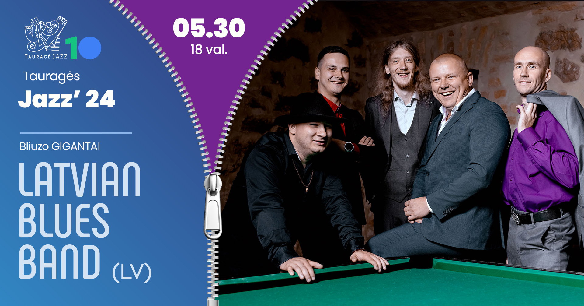 Tarptautinio festivalio „Džiazo dienos Tauragėje 2024“ atidarymo koncertas