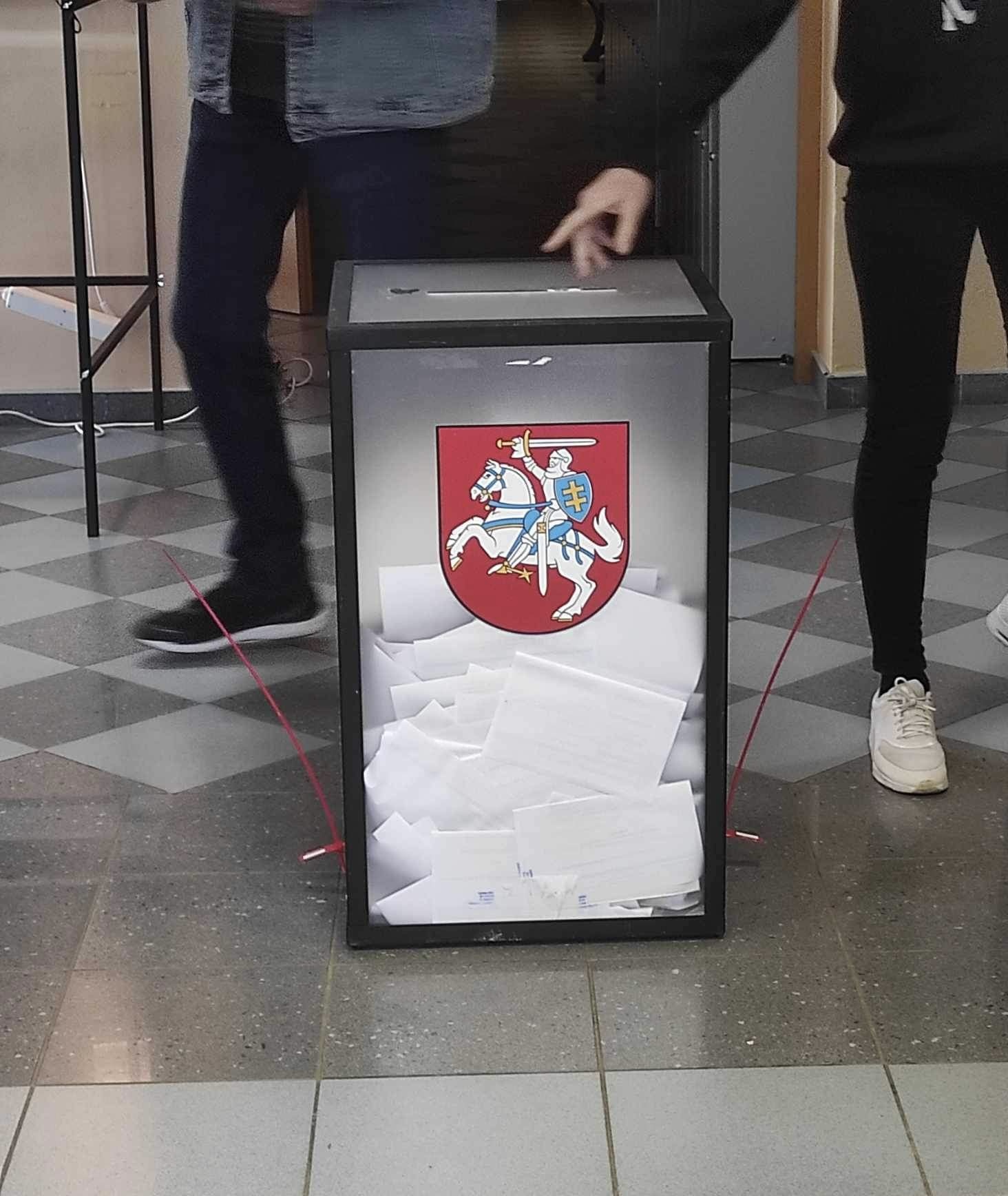 Antrajame prezidento rinkimų ture rinkėjai balsavo vangiau nei paprastai