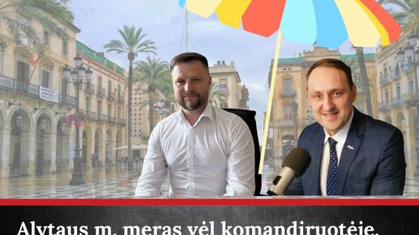 Nerijus Cesiulis vėl komandiruotėje šiltuose kraštuose