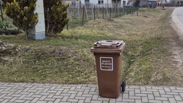 Konteinerį laikykite kieme, o ne prie kelio: neteks mokėti daugiau