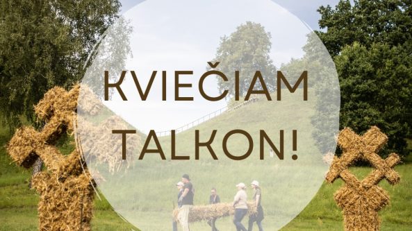 Prisijunk prie įspūdingos šiaudinės skulptūros gamybos!