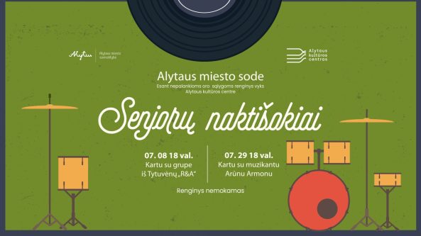 Alytaus miesto sode SENJORŲ NAKTIŠOKIAI