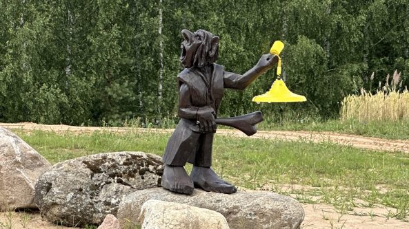 Alytaus rajone Bundžiuose – naujas pakelės gyventojas