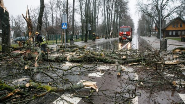 Alytuje audra neįsišėlo, tačiau kai kur Lietuvoje problemų pridarė