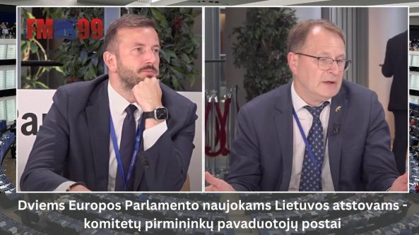 Dviems Lietuvos atstovams – Europos Parlamento komitetų vicepirmininkų postai