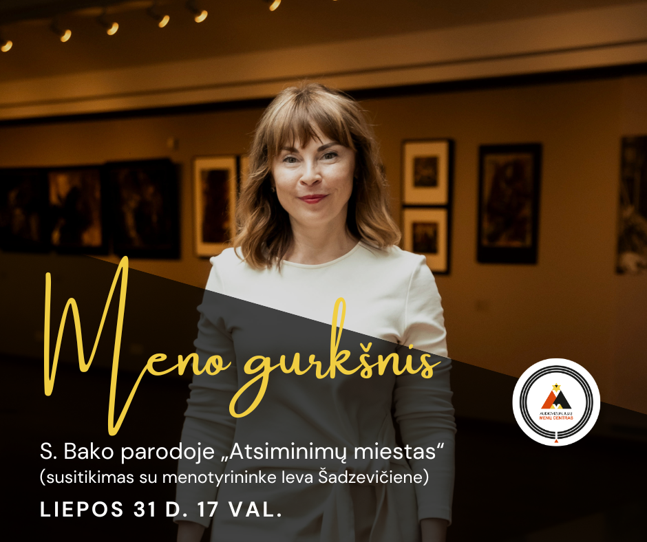 Ar menotyrininkė Ieva Šadzevičienė turi raktą į dailininko Samuelio Bako simbolių pasaulį?