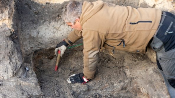 Merkinėje archeologai atkasė trijų partizanų palaikus