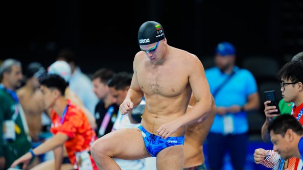 Olimpiados pusfinalyje – Danas Rapšys
