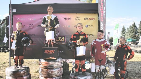 Alytuje praūžė mini moto varžybos