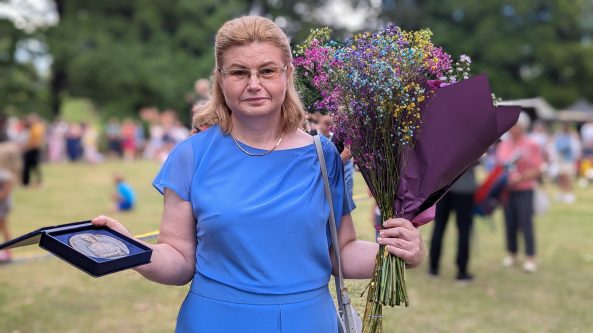 Filmo „Kai baltas Vytis pakils“ kūrėjams įteikta A. Macijausko premija