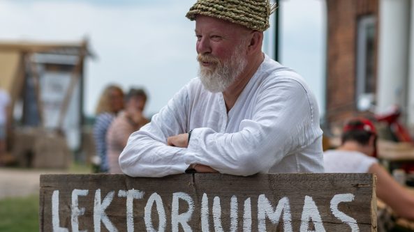 Veidu į samanas Merkinėje su Vytaru