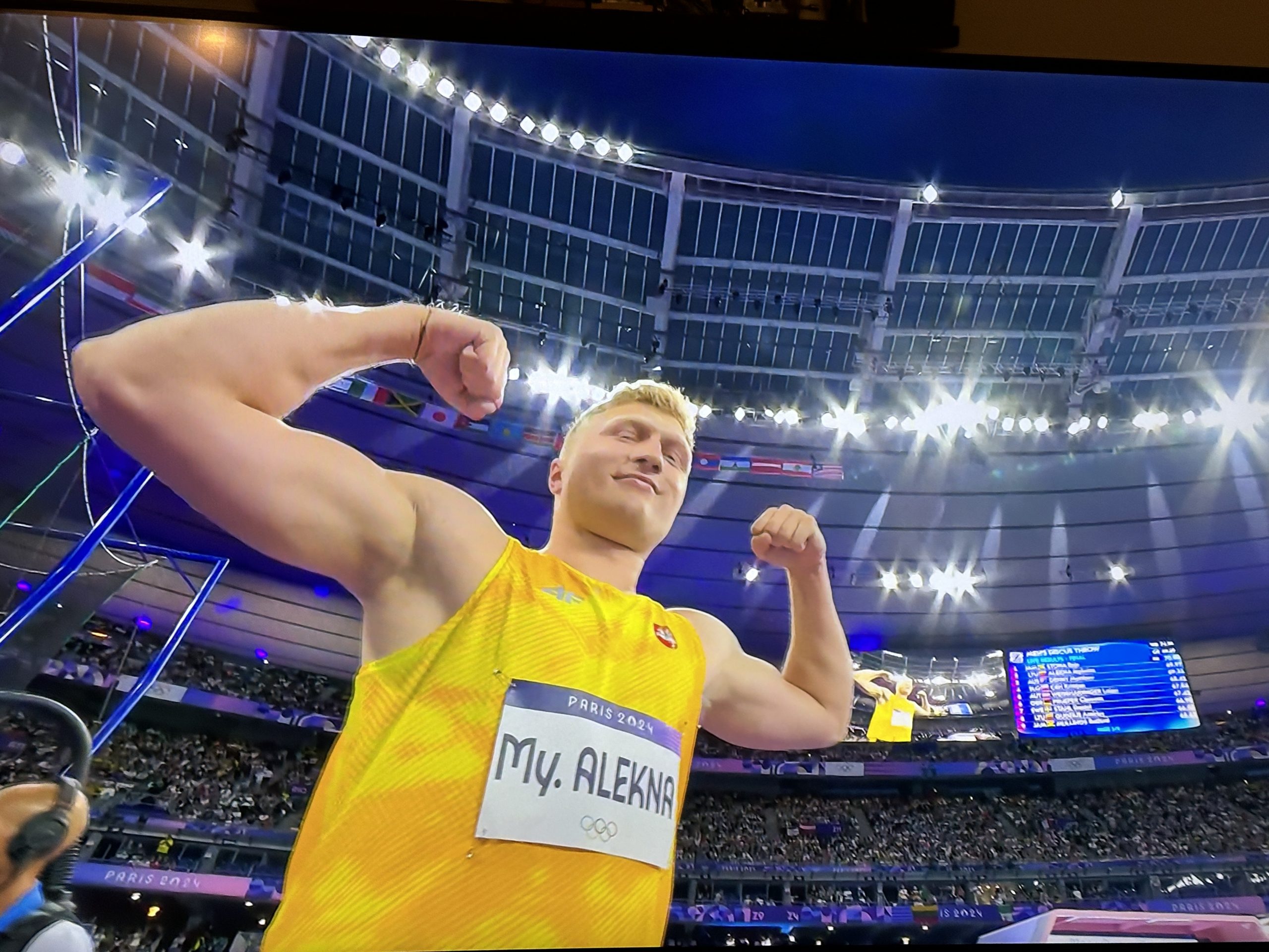 Mykolas Alekna iškovojo sidabrą Paryžiaus olimpiadoje