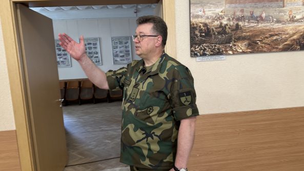 Modernizuojami Alytaus šaulių namai